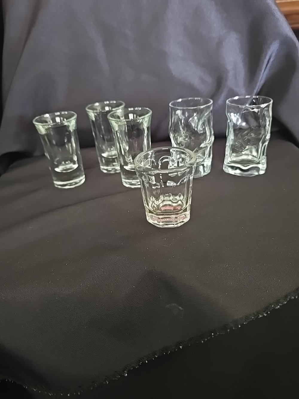 Clear Glass Shot Glass Set - Clear -